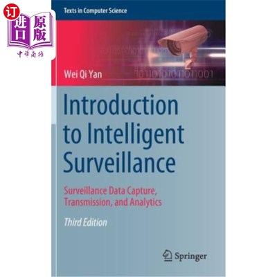 海外直订Introduction to Intelligent Surveillance: Surveillance Data Capture, Transmissio 智能监控简介：监控数据捕获
