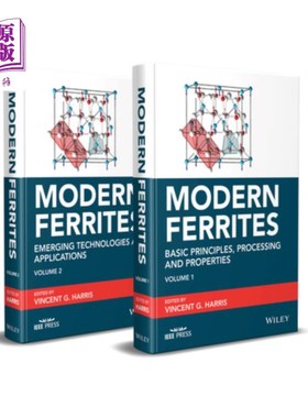 海外直订Modern Ferrites, 2 Volume Set 现代铁氧体，2卷集