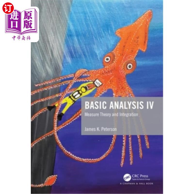 海外直订Basic Analysis IV: Measure Theory and Integration 基础分析四:测量理论与集成