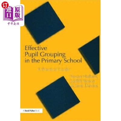 海外直订Effective Pupil Grouping in the Primary School 小学有效的学生分组