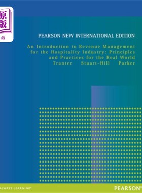 海外直订Introduction to Revenue Management for the Hospi... 介绍收入管理的酒店业，安：原则和实践的现实世界