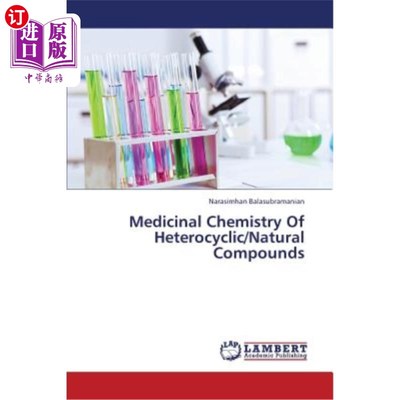 海外直订医药图书Medicinal Chemistry of Heterocyclic/Natural Compounds 杂环/天然化合物的药物化学