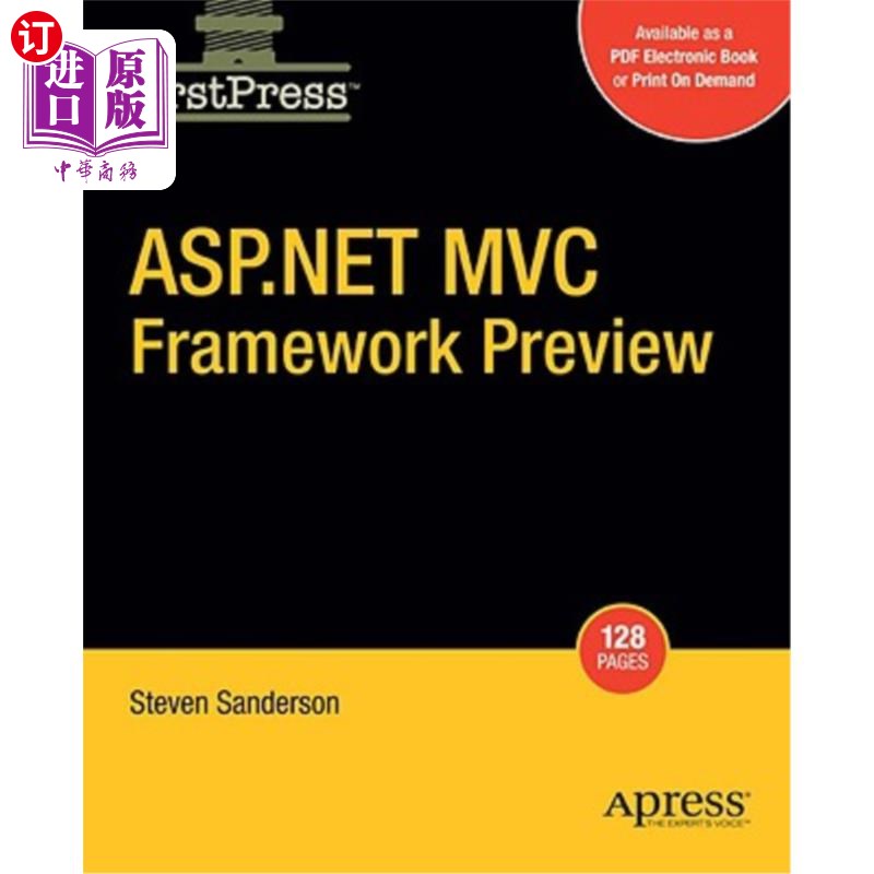 海外直订ASP.NET MVC Framework Preview ASP.NET MVC框架预览