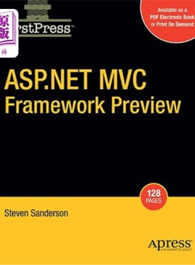 海外直订ASP.NET MVC Framework Preview ASP.NET MVC框架预览