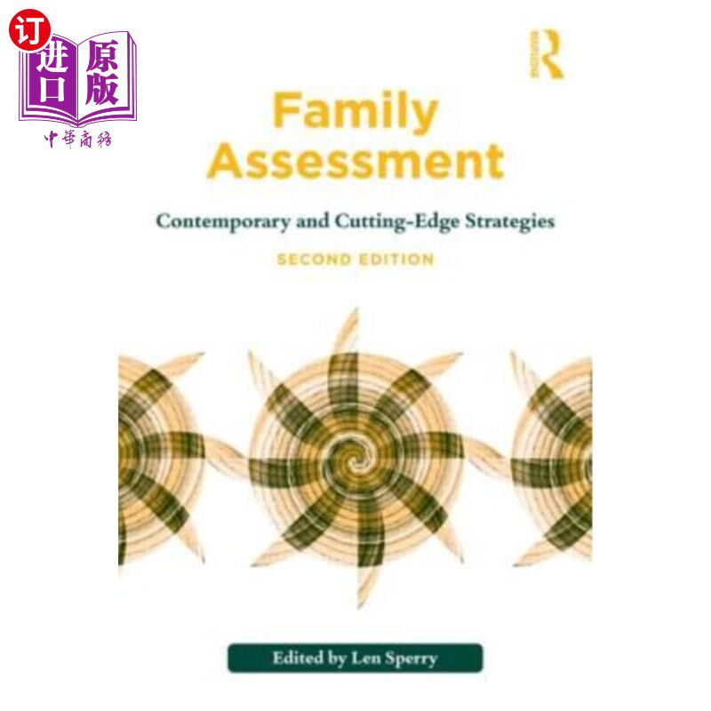 海外直订医药图书Family Assessment: Contemporary and Cutting-Edge Strategies 家庭评估：当代和前沿战略