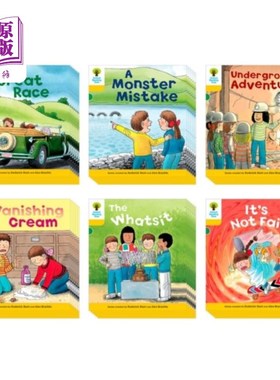 海外直订Oxford Reading Tree Biff, Chip and Kipper Storie... 牛津阅读树Biff, Chip和Kipper故事:5级更多的故事A:类包36