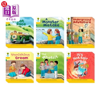 海外直订Oxford Reading Tree Biff, Chip and Kipper Storie... 牛津阅读树Biff, Chip和Kipper故事:5级更多的故事A:类包36