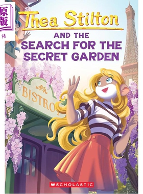女老鼠记者38 寻找秘密花园 中级阅读 The Search for the Secret Garden 英文原版 Thea Stilton【中商原版】