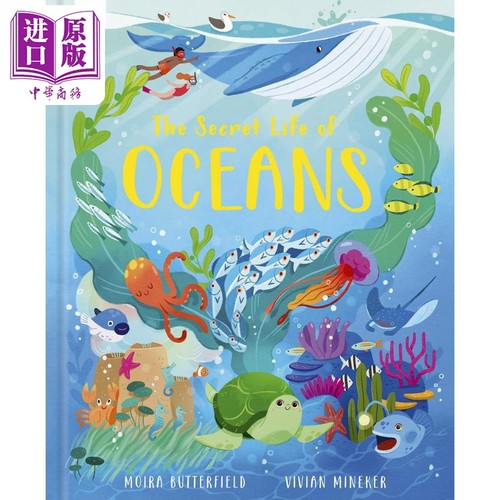 The Secret Life of Oceans 海洋的秘密生活 英文原版 进口图书 儿童科普绘本 知识百科图书 7-12岁童书儿童读物【中商原版】
