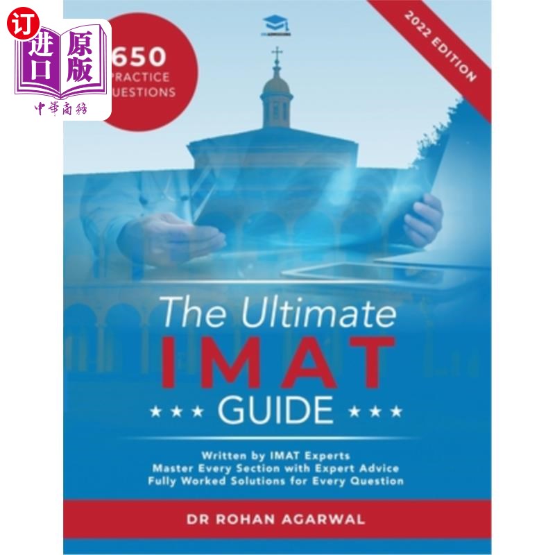 海外直订医药图书The Ultimate IMAT Guide: 650 Practice Questions, Fully Worked Solutions, Time Sa IMAT指南:650练
