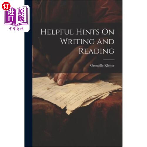 海外直订Helpful Hints On Writing and Reading 关于写作和阅读的有用提示