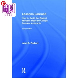 Avoid Mistakes Learned Assi 如何避免大学宿舍 海外直订Lessons Resident the How Made Biggest 经验教训 College