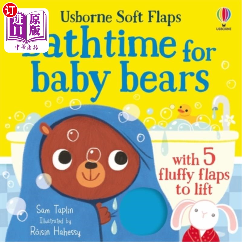 海外直订Bathtime for Baby Bears 熊宝宝的洗澡时间
