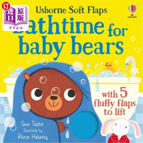 海外直订Bathtime for Baby Bears 熊宝宝的洗澡时间