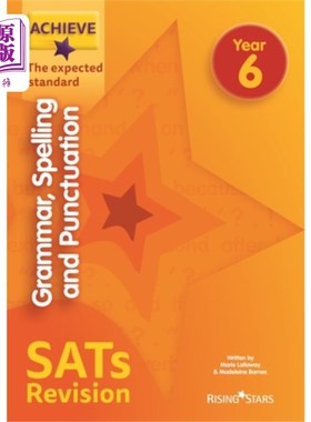 海外直订Achieve Grammar, Spelling and Punctuation SATs Revision The Expected Standard Ye 语法、拼写和标点符号SAT复