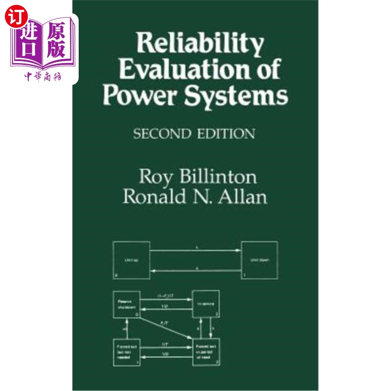 海外直订Reliability Evaluation of Power Systems 电力系统可靠性评估
