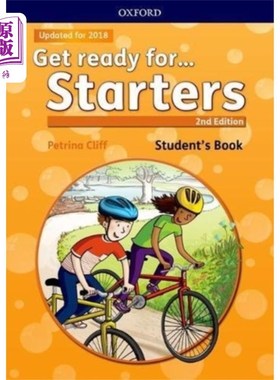 海外直订Get ready for... Starters: Student's Book with downloadable audio 准备好。。。初学者：学生的书与可下载的音频