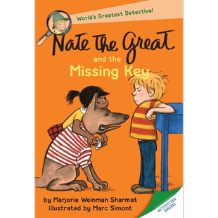 小侦探内特8 丢失的钥匙 Nate the Great and the Missing Key 桥梁章节书 7~12岁 英文原版 儿童小初文学故事书【中商原版】