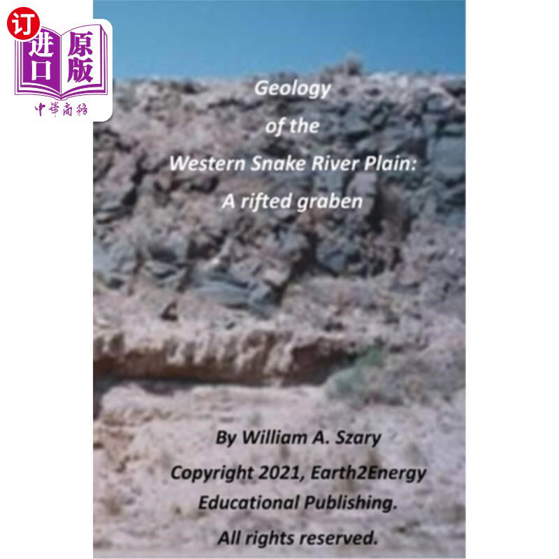 海外直订Geology of the Western Snake River Plain 斯内克河平原西部的地质
