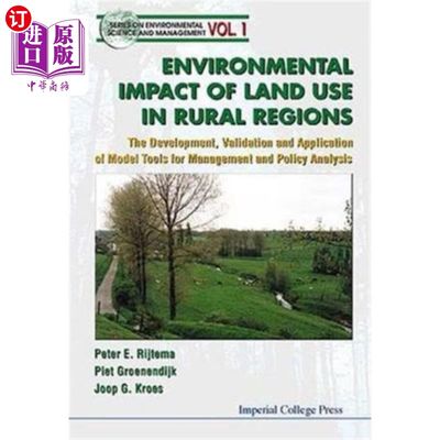 海外直订Environmental Impacts Of Land Use In Rural Regio... 农村地区土地利用的环境影响:管理和政策分析模型工具的开发