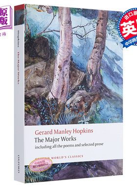 预售 【中商原版】杰拉德·曼利·霍普金斯：主要作品（牛津世界经典系列）英文原版 Gerard Manley Hopkins(Oxford Worlds Classi