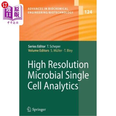 海外直订High Resolution Microbial Single Cell Analytics 高分辨率微生物单细胞分析