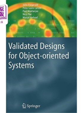 海外直订Validated Designs for Object-Oriented Systems 面向对象系统的验证设计