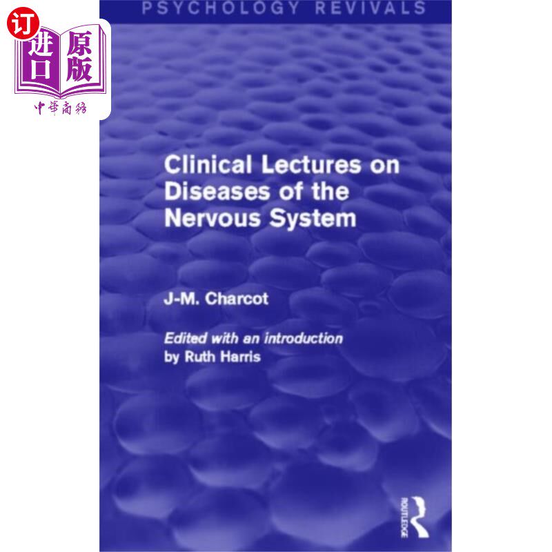 海外直订医药图书Clinical Lectures on Diseases of the Nervous Sys... 神经系统疾病临床讲座(心理学复修)