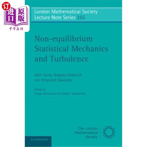 海外直订Non-Equilibrium Statistical Mechanics and Turbulence 非平衡统计力学与湍流