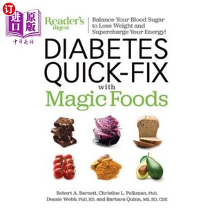 Weight Fix Foods Magic 海外直订医药图书Diabetes Your Lose and with Sugar Blood 食物快速解 用神奇 Balance Quick