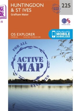 海外直订Huntingdon and St.Ives, Grafham Water 亨廷顿和圣艾夫斯，格拉夫汉姆水域