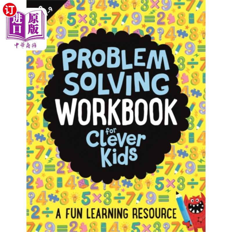 海外直订Problem Solving Workbook for Clever Kids (R) 聪明儿童问题解决练习册(R版)