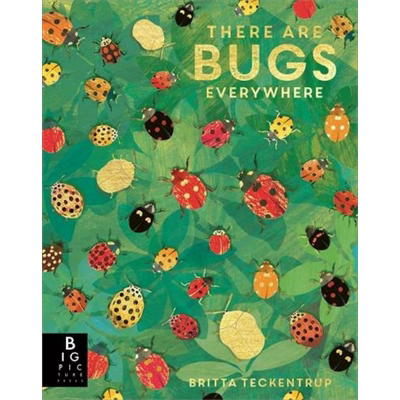 Britta Teckentrup There are Bugs Everywhere 四周的瓢虫 英文原版进口图书 非小说类儿童绘本 动物知识百科普【中商原版】