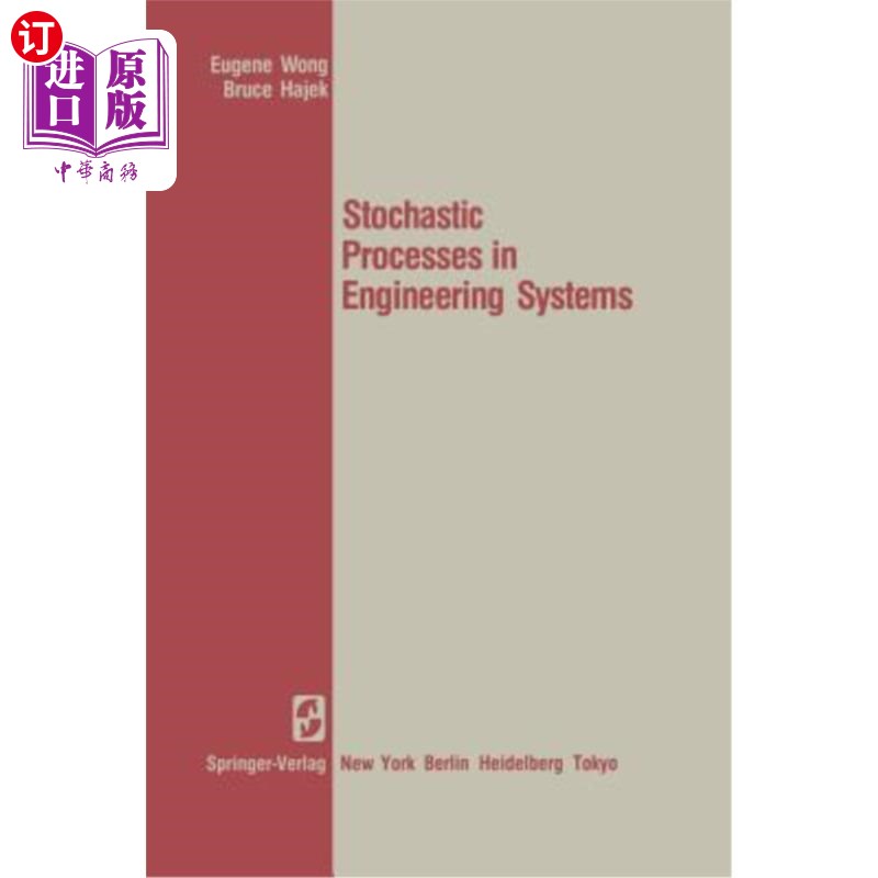 海外直订Stochastic Processes in Engineering Systems 工程系统中的随机过程
