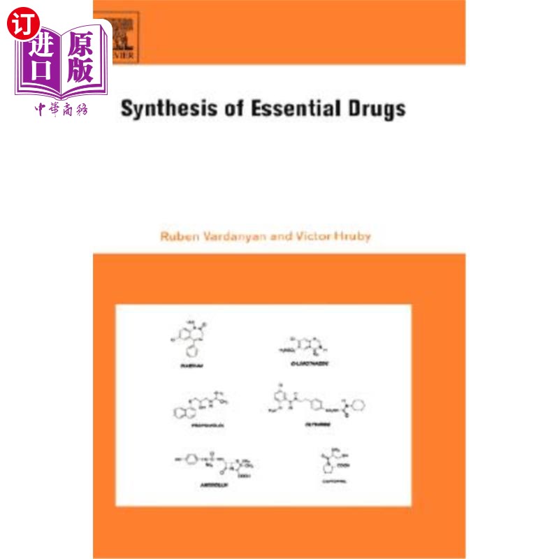 海外直订Synthesis of Essential Drugs 基本药物的合成
