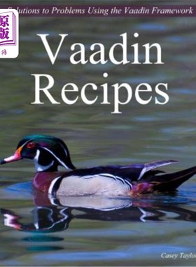 海外直订Vaadin Recipes 瓦丁食谱