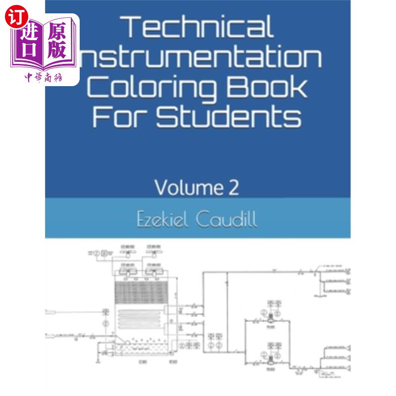 海外直订Technical Instrumentation Coloring Book For Students: Volume 2 学生技术仪器着色书：第2卷