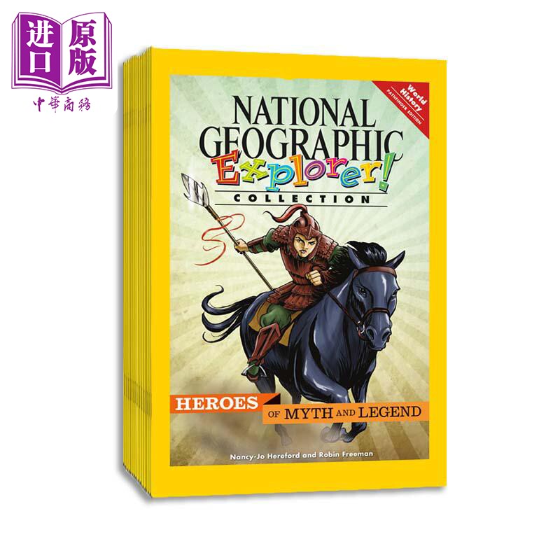 美国国家地理阅读探索者高级4级科学读本13册 National Geographic Explorer Pathfinder L4 初高中英语KET含音频【中商原版?