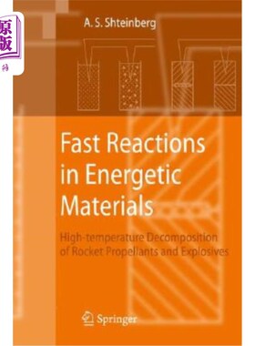 海外直订Fast Reactions in Energetic Materials: High-Temperature Decomposition of Rocket