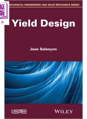 现货 屈服设计 Yield Design 英文原版 Jean Salençon 中商原版