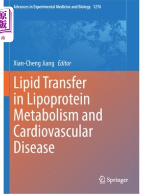 海外直订医药图书Lipid Transfer in Lipoprotein Metabolism and Cardiovascular Disease 脂蛋白代谢与心血管疾病中的脂质转移