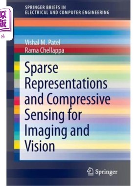 海外直订Sparse Representations and Compressive Sensing for Imaging and Vision 用于成像和视觉的稀疏表示和压缩感知
