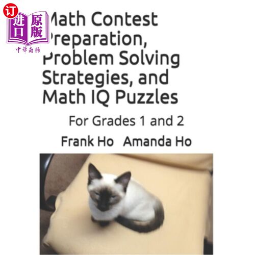 海外直订Math Contest Preparation, Problem Solving Strategies, and Math IQ Puzzles: For G 数学竞赛准备、问题解决策略