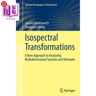 海外直订Isospectral Transformations: A New Approach to Analyzing Multidimensional System 等谱变换：分析多维系统和网