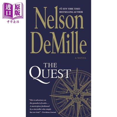 预售 漫长的寻找 The Quest 英文原版 Nelson DeMille 现代小说 国际流行小说 冒险 惊悚 爱情【中商原版】