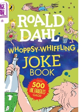 罗尔德达尔 笑话书 Roald Dahl Whoppsy-Whiffling Joke Book英文原版 儿童精彩笑话书 搞笑幽默 进口儿童读物【中商原版】
