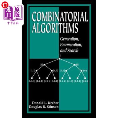 海外直订Combinatorial Algorithms: Generation, Enumeration, and Search 组合算法：生成、枚举和搜索