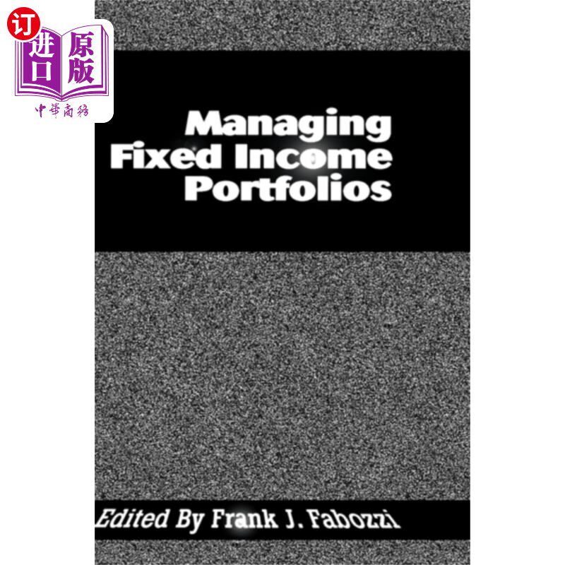海外直订Managing Fixed Income Portfolios 管理固定收益投资组合