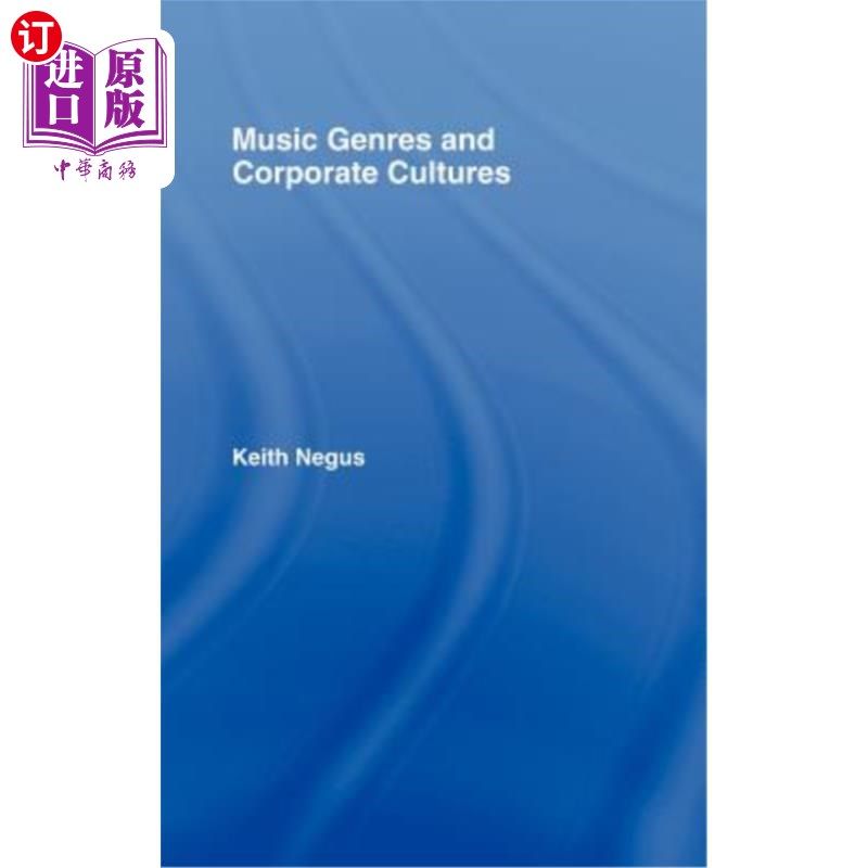 海外直订Music Genres and Corporate Cultures 音乐类型和企业文化