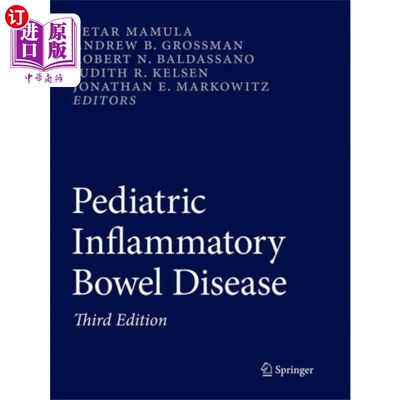 海外直订医药图书Pediatric Inflammatory Bowel Disease 小儿炎症性肠病